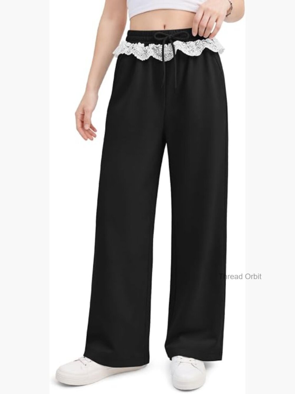 Girls Wide Leg Pants with Pockets 5-14Y